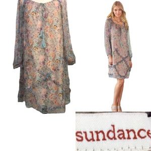 SUNDANCE MARIPOSA PEASANT DRESS SIZE LARGE
